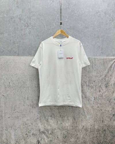 Off-White Arrows Motif T-Shirts Mens in 2 Colors Short Sleeves UK Reps AAA Quality