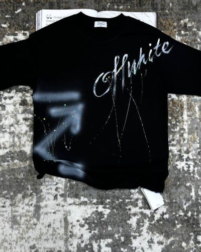 Off-White Arrows Print Diag Tab T-Shirt black