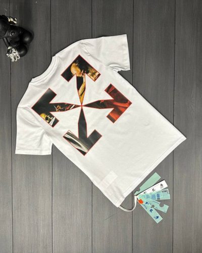 Off-White Caravaggio Saint T-Shirt white back