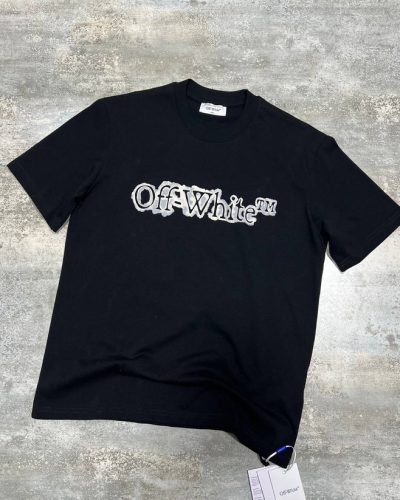 Off-White Cloudy Arrow Skate T-Shirt black