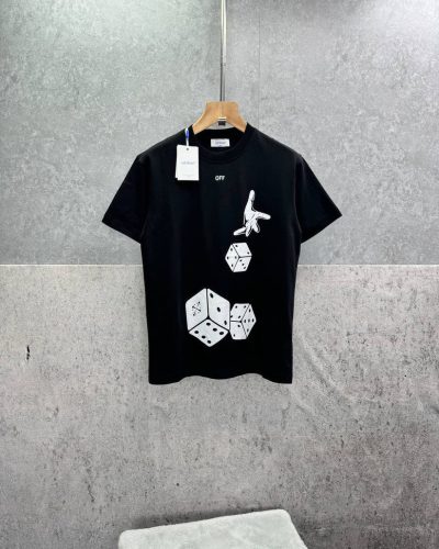 Off-White Dices Super Clone Quality Skate T-Shirt