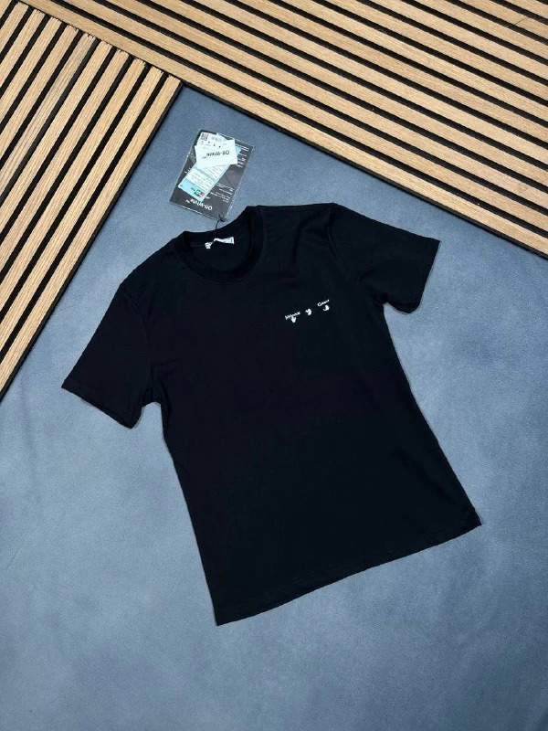 Off-White Multicolored Arrow Back Graphic T-Shirt black