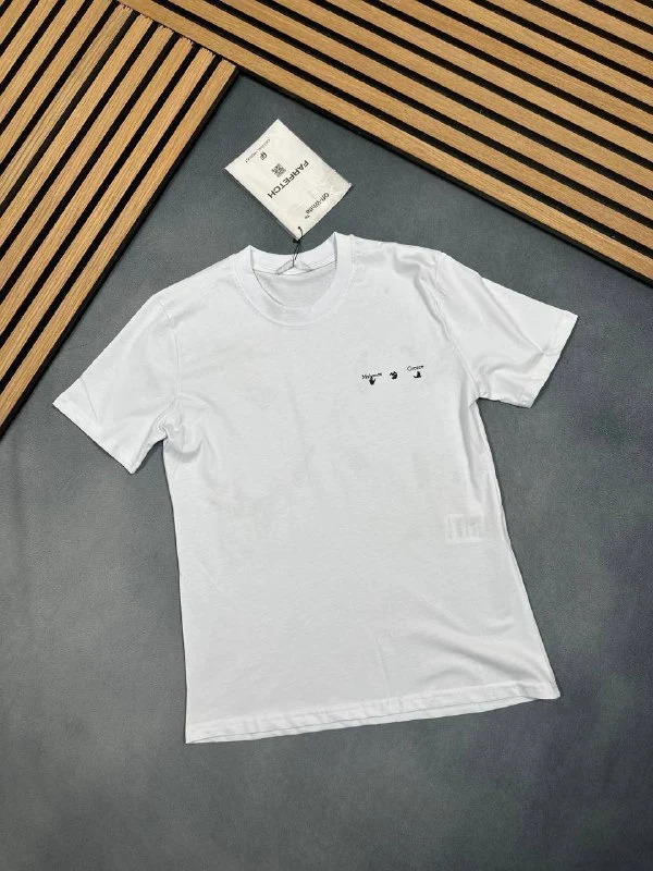 Off-White Multicolored Arrow Back Graphic T-Shirt white