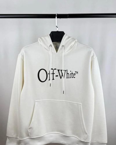 Off-White Painted Logo Hoodie Super Clone Quality