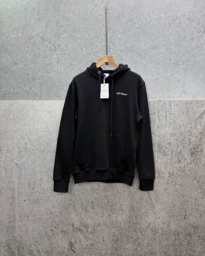 Off-White Scratch Tab Clone Quality Skate Hoodie