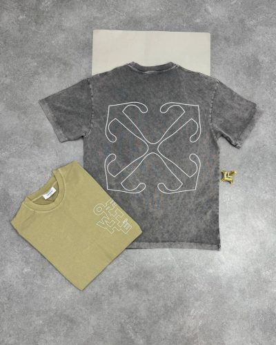 Off-White Skate AAA Quality Outline Arrow T-Shirt