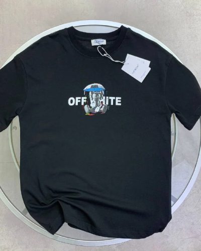Off-White Umbrella Clone Quality Bear Graphic T-Shirt Off-White Umbrella Clone Quality Bear Graphic T-Shirt