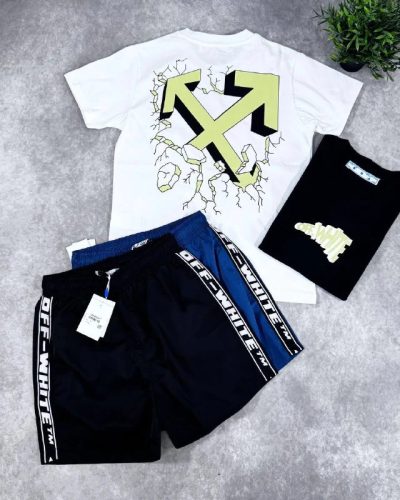 Off-White Urban Super Clone Quality T-Shirt & Shorts Set