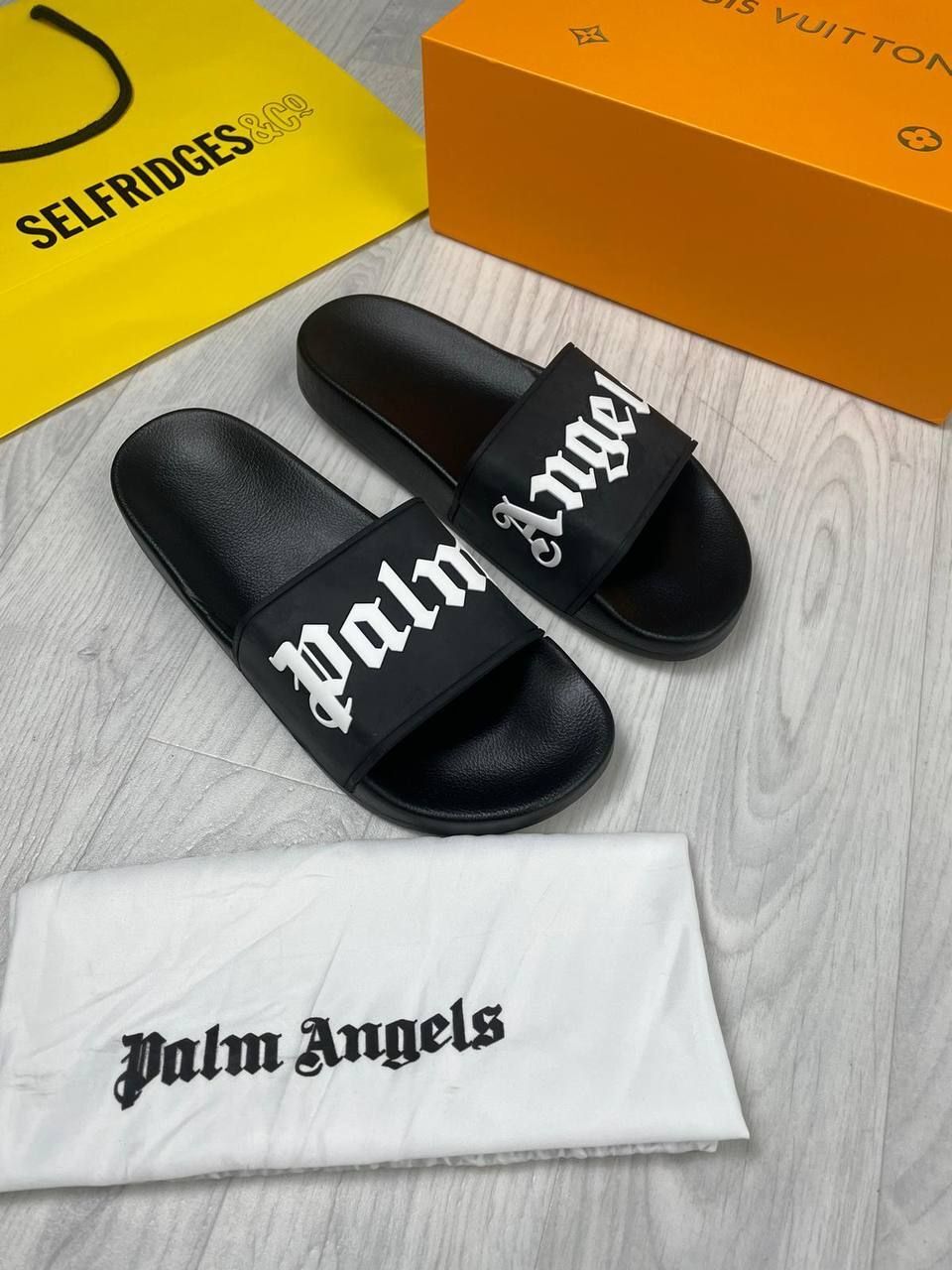 Palm Angels Logo Pool Replica Sliders for Women