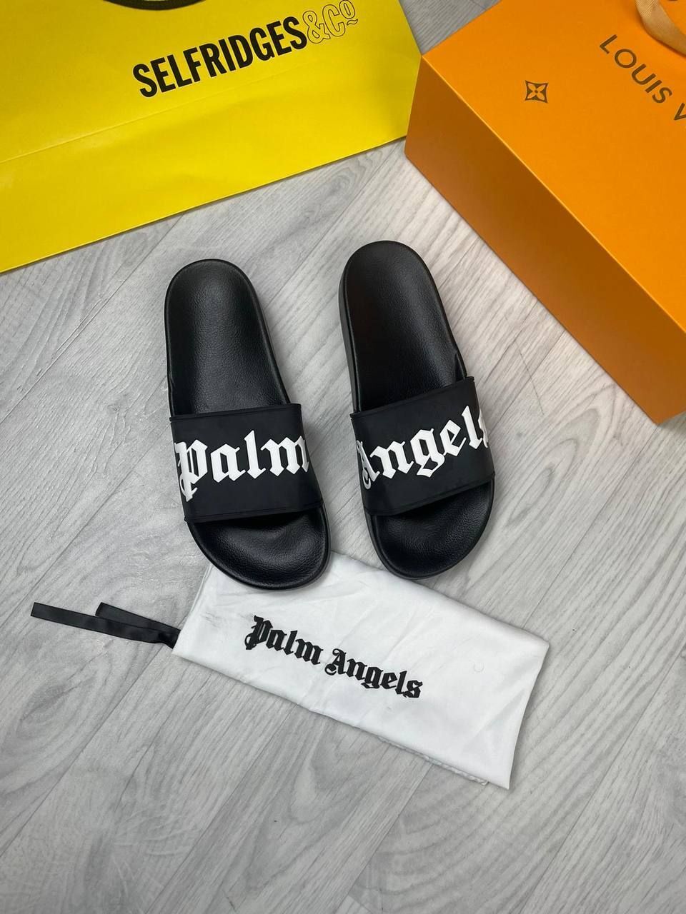 Palm Angels Logo Pool Replica Sliders for Women - Image 2