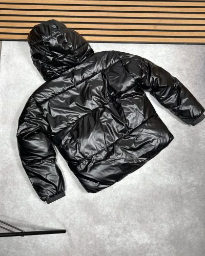 Prada Linea Rossa Glossy Padded Quality Reps AAA Hooded Jacket for Men back