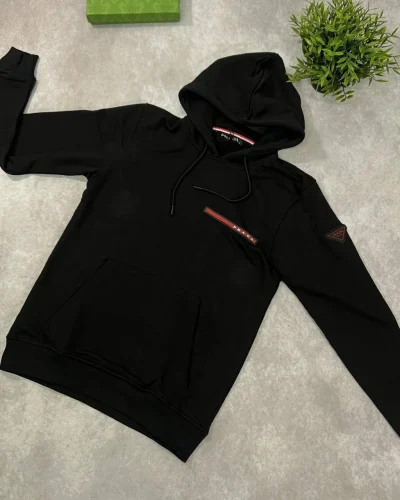 Prada Linea Rossa Technical Designer Hoodie for Men