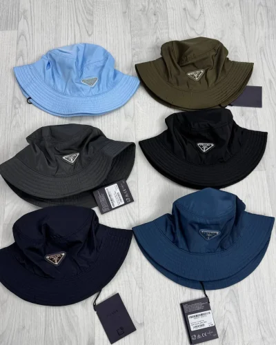 Prada Logo Bucket Hat