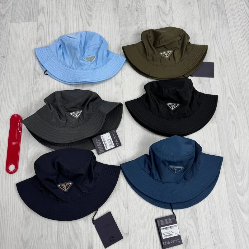 Prada Logo Bucket Hat