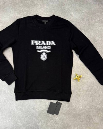 Prada Milano Intarsia Cashmere Clone Quality Jumper for Men – 2 Colours Prada Milano Intarsia Cashmere Clone Quality Jumper for Men – 2 Colours