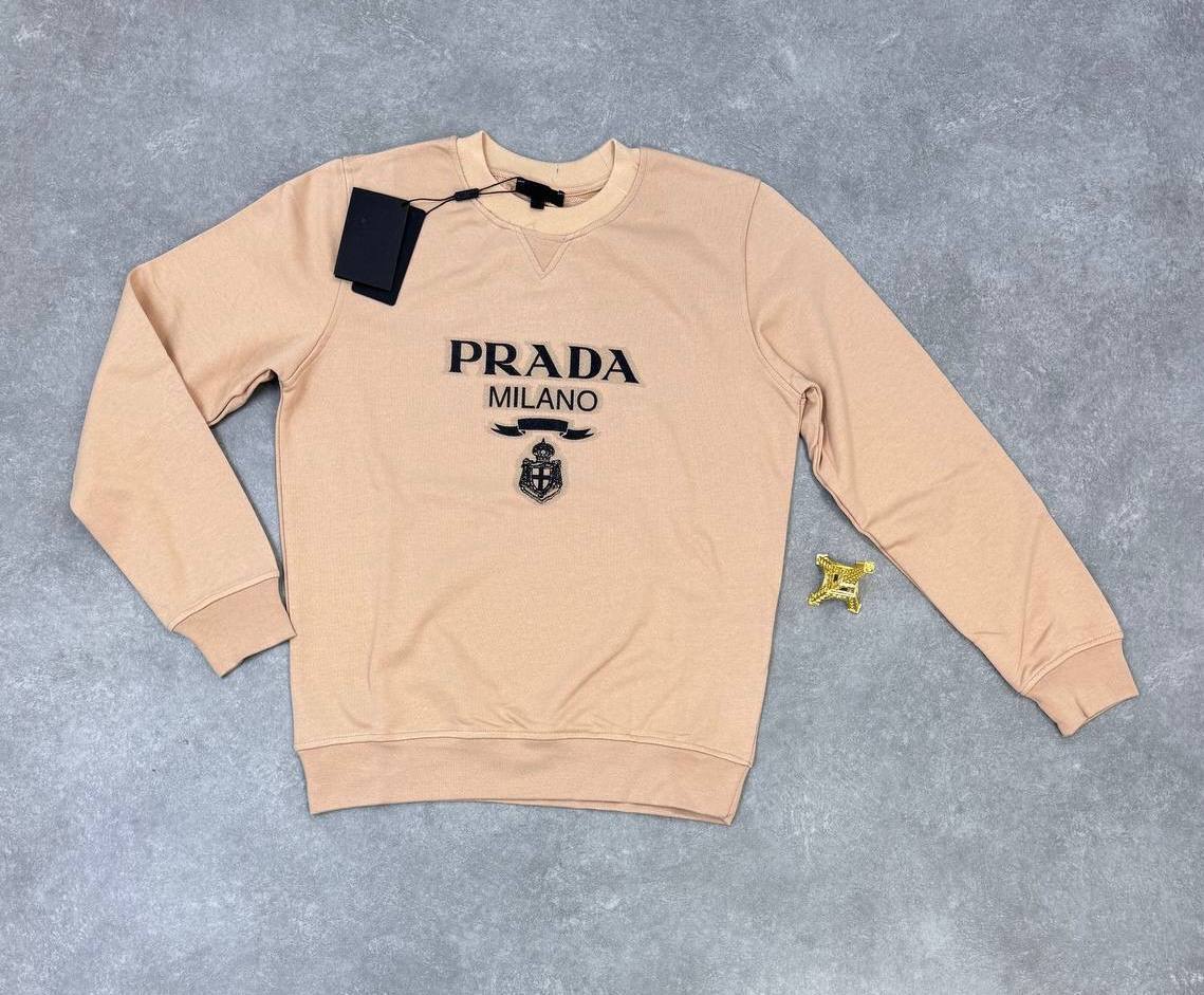 Prada Milano Intarsia Cashmere Clone Quality Jumper for Men – 2 Colours - Image 3