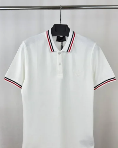 Prada Piqué Short-Sleeve Premium Quality Polo Shirt for Men – 2 Colours
