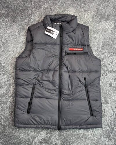 Prada Sport Nylon Puffer 1:1 Mirror Quality Bodywarmer for Men – 2 Colours