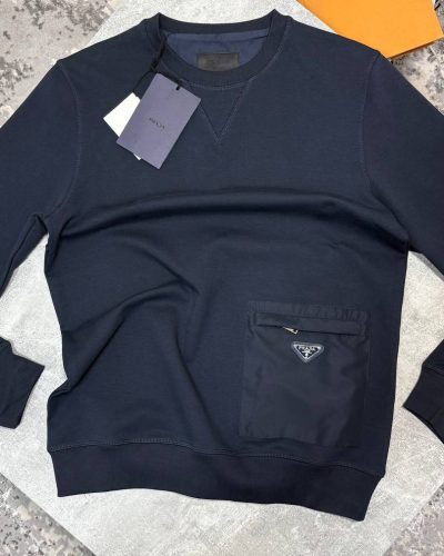 Prada Technical Zip-Up Reps AAA Quality Jumper for Men – 2 Colours
