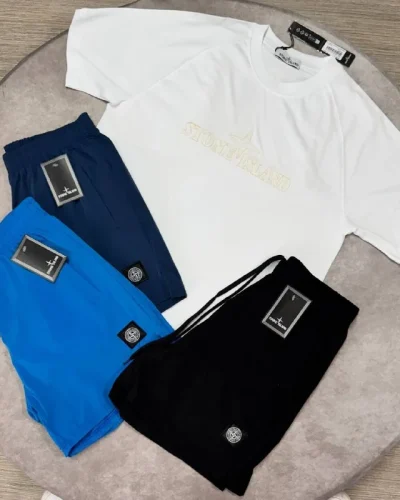 Stone Island Compass Logo T-Shirt & Shorts Collection AAA Quality