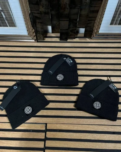 Stone Island Compass Patch Replica Beanie