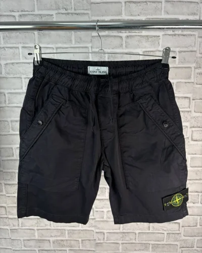 Stone Island Compass Patch Stretch Cargo Shorts