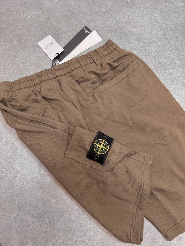 Stone Island Garment-Dyed Fleece Bermuda Cargo Replica Shorts – Multiple Colours - Image 10
