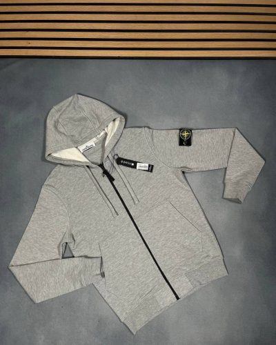 Stone Island Logo Printed Men’s 1-1 Mirror Quality Tracksuit grey Stone Island Logo Printed Men's 1-1 Mirror Quality Tracksuit grey