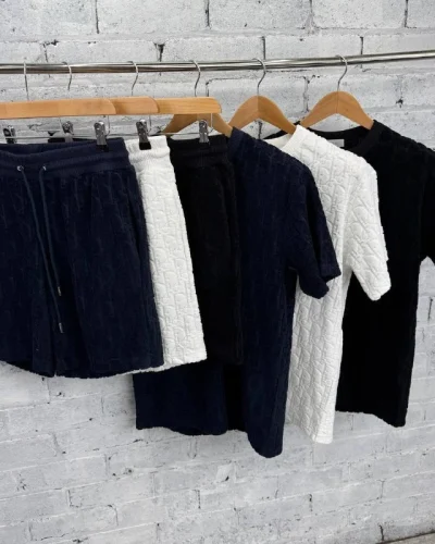 Dior Oblique Jacquard T-Shirt & Bermuda Shorts Set