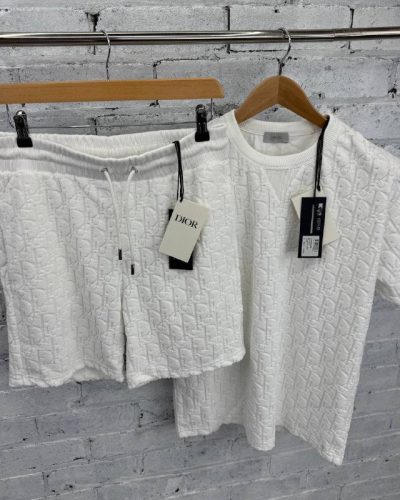 Dior Oblique Jacquard T-Shirt & Bermuda Shorts Set Dior Oblique Jacquard T-Shirt & Bermuda Shorts Set