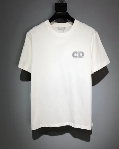 Shop the Men's White and Black Contrast Sleeve T-Shirt featuring a bold logo print, 230g washed fabric and comfortable unisex styling.