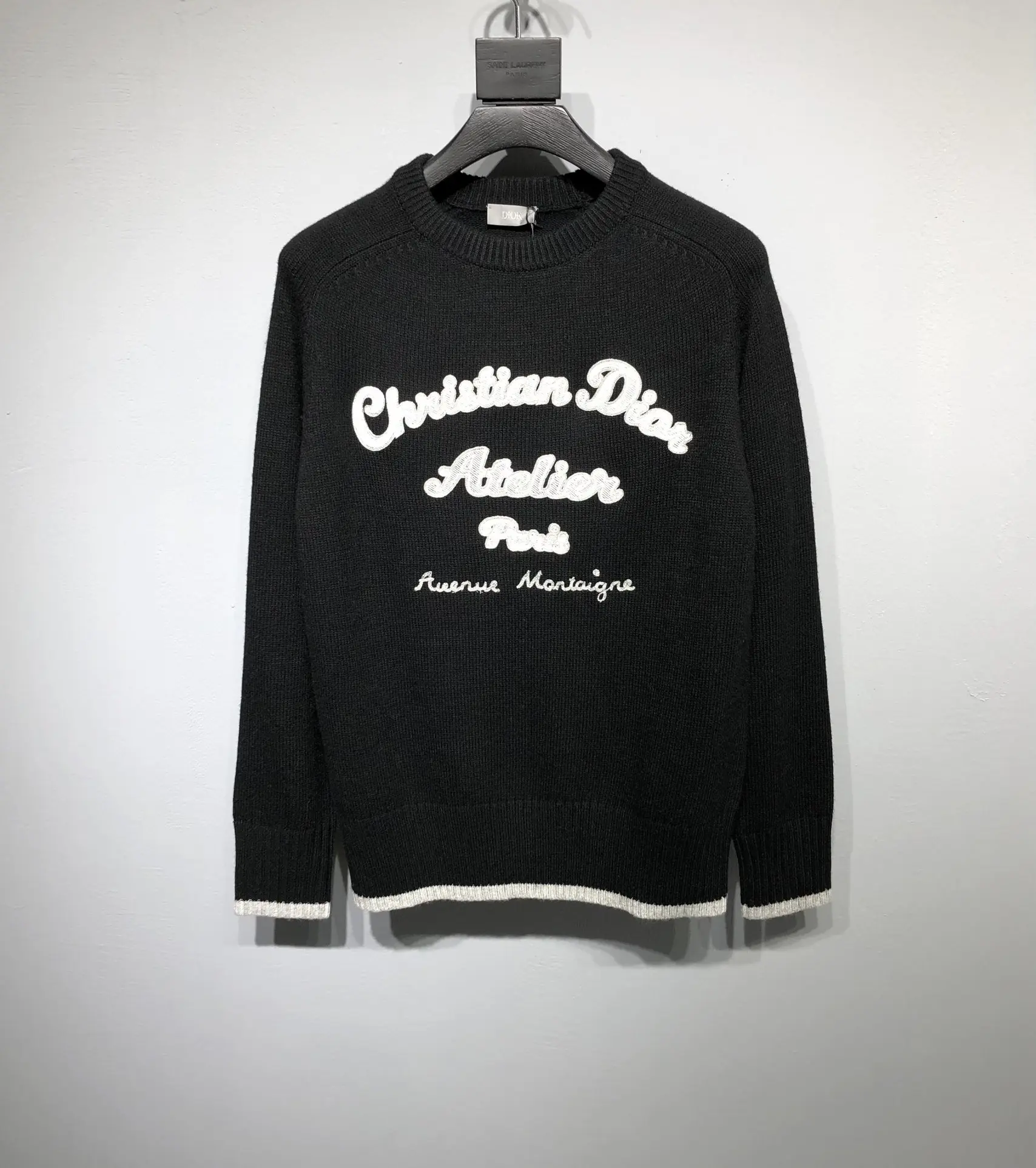 Black Athlétique Aurora Mondragon Crew Neck Sweatshirt