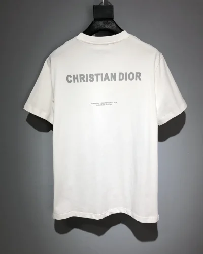 Shop the Men's White and Black Contrast Sleeve T-Shirt featuring a bold logo print, 230g washed fabric and comfortable unisex styling.
