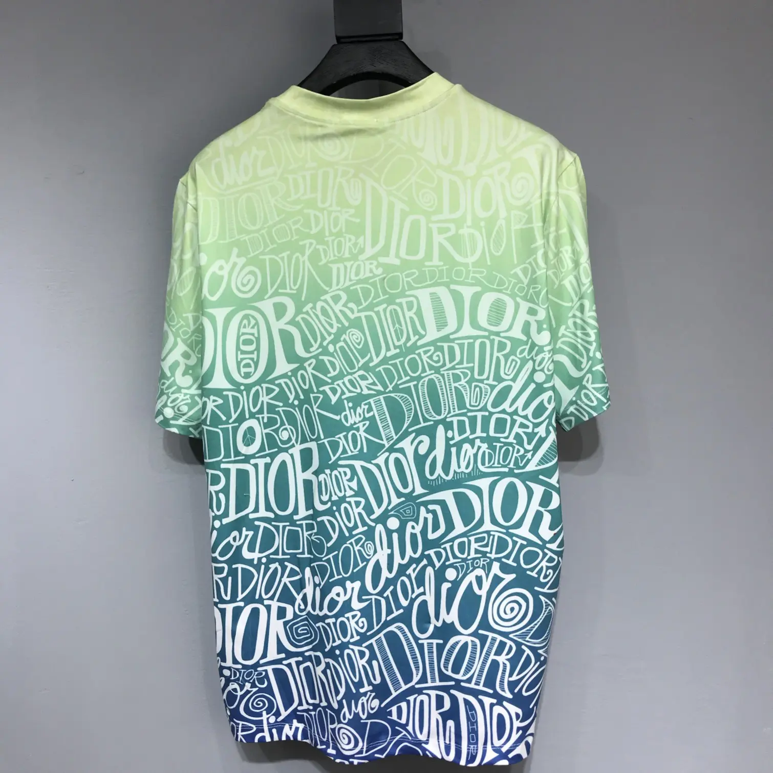 BAPE Ombré Camo Green-Blue Gradient T-Shirt