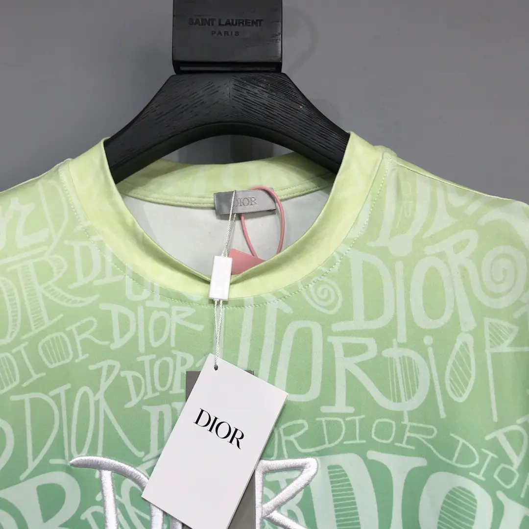BAPE Ombré Camo Green-Blue Gradient T-Shirt
