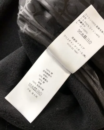 Black Full-Zip Cotton Fleece Hoodie